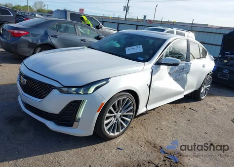 2021 Cadillac Ct5 Premium Luxury z USA, uszkodzony, nr VIN 1G6DN5RK1M0147666